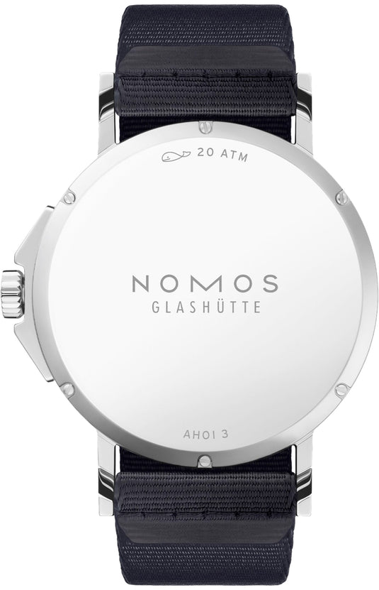 NOMOS Glashütte Ahoi Neomatik 38 Date Atlantic