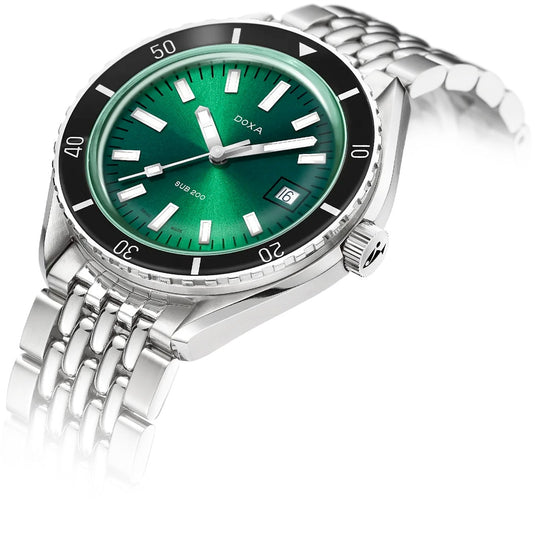 DOXA Sub 200 Sea Emerald 799.10.131.10 on Bracelet
