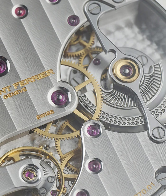 Laurent Ferrier LCF046.AC.B2G1 Classic Auto Sandstone 40mm Rose-Hued Dial