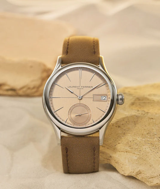 Laurent Ferrier LCF046.AC.B2G1 Classic Auto Sandstone 40mm Rose-Hued Dial