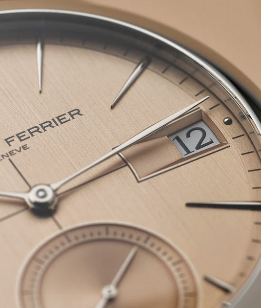 Laurent Ferrier LCF046.AC.B2G1 Classic Auto Sandstone 40mm Rose-Hued Dial