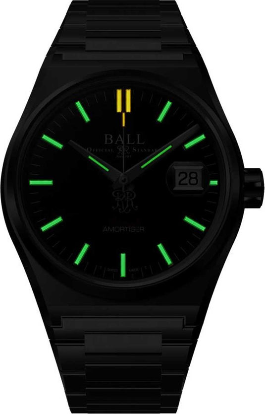 Ball NM9050C-S1-BK Roadmaster Perseverer 40mm Black Dial