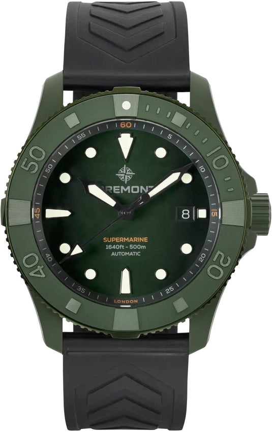Bremont SM43-DT-GNCER-GN-R-S Supermarine Full Ceramic, Jungle Green, Limited Edition