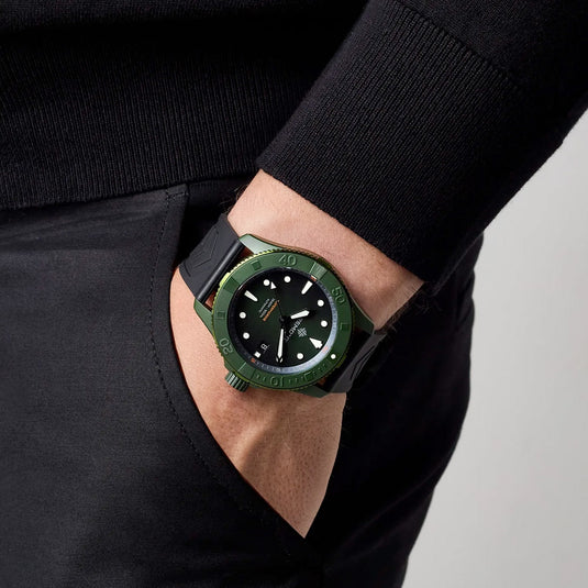 Bremont SM43-DT-GNCER-GN-R-S Supermarine Full Ceramic, Jungle Green, Limited Edition