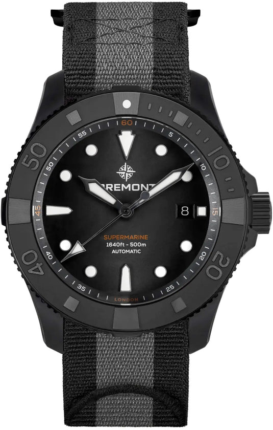 Bremont SM43-DT-BKCER-BK-N-S Supermarine Full Ceramic, Tactical Black