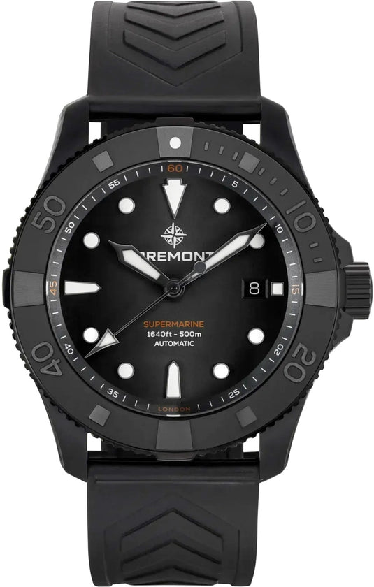 Bremont SM43-DT-BKCER-BK-R-S Supermarine Full Ceramic, Tactical Black