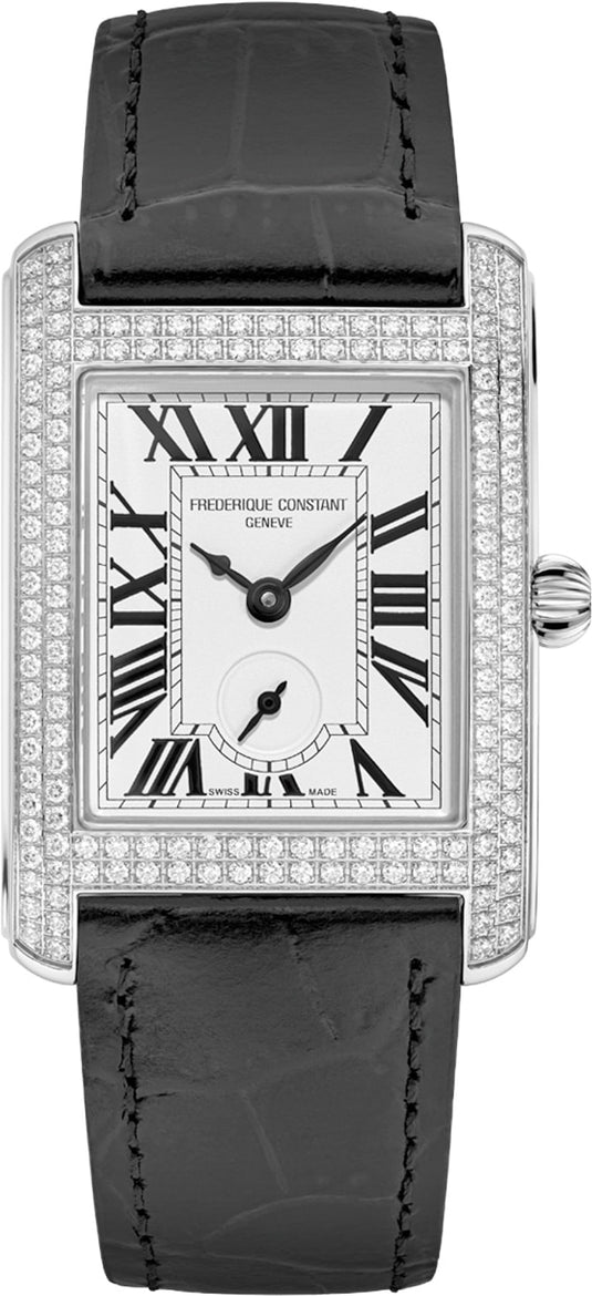 Frederique Constant FC-235S2CD6 Classics Carrée Ladies Silver Dial