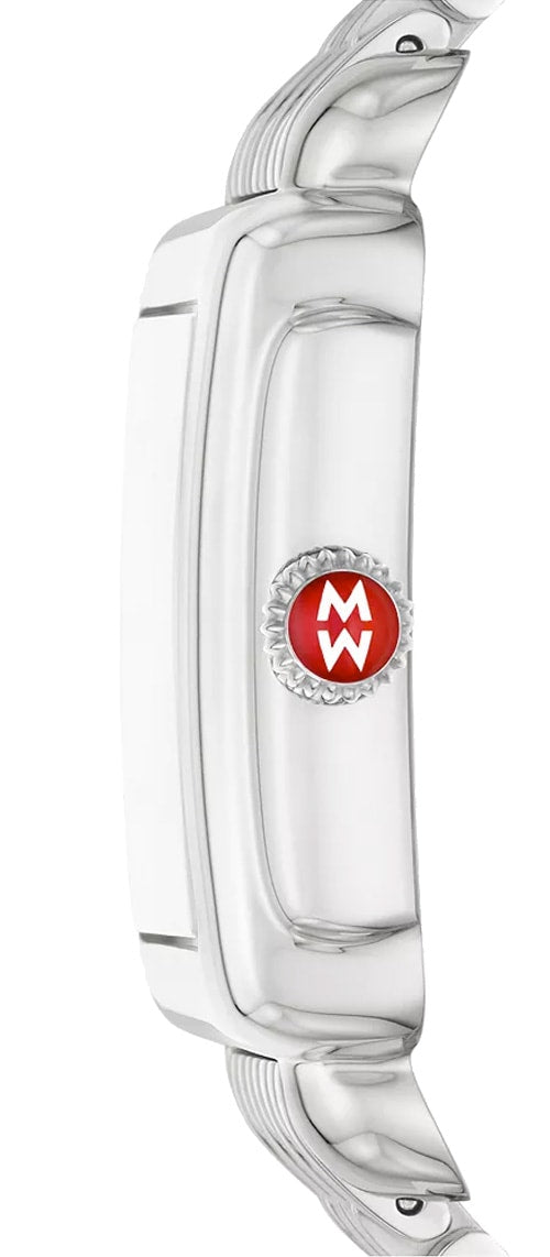 Michele MWW06G000012 Deco Madison Mid Stainless Steel Diamond Dial Watch