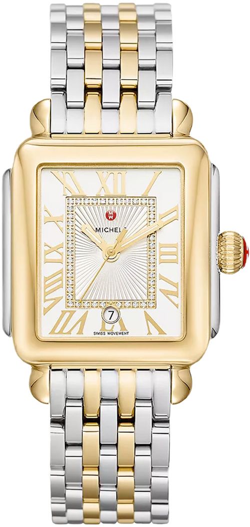Michele MWW06T000147 Deco Madison Diamond Dial, TTGP