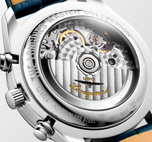 Longines L2.673.4.71.2 Master Collection 40mm Chrono Moonphase
