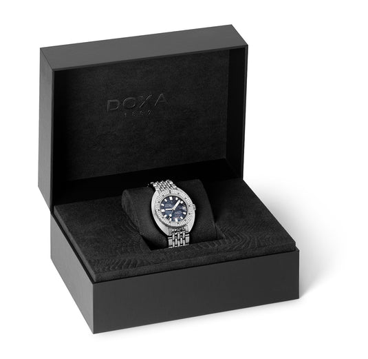 DOXA SUB 200T Diamonds 804.10D.101.10 Sharkhunter on Bracelet