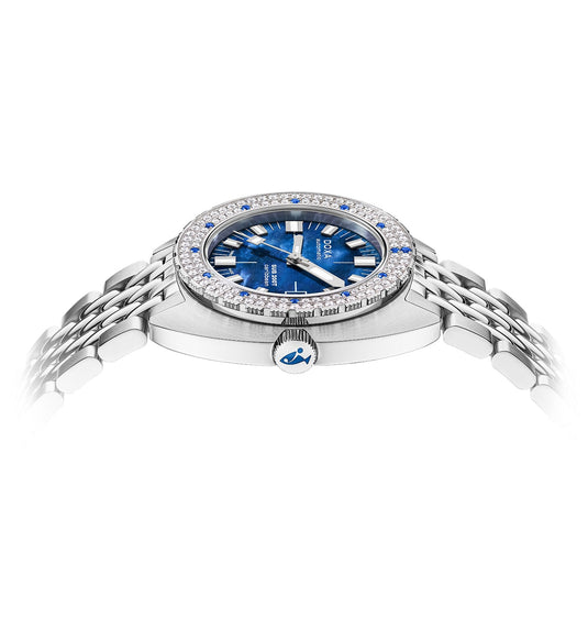 DOXA SUB 200T Diamonds 804.10D.201.10 Caribbean on Bracelet