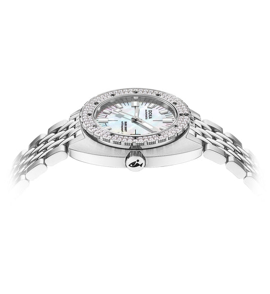 DOXA SUB 200T Diamonds 804.10D.011.10 Whitepearl on Bracelet