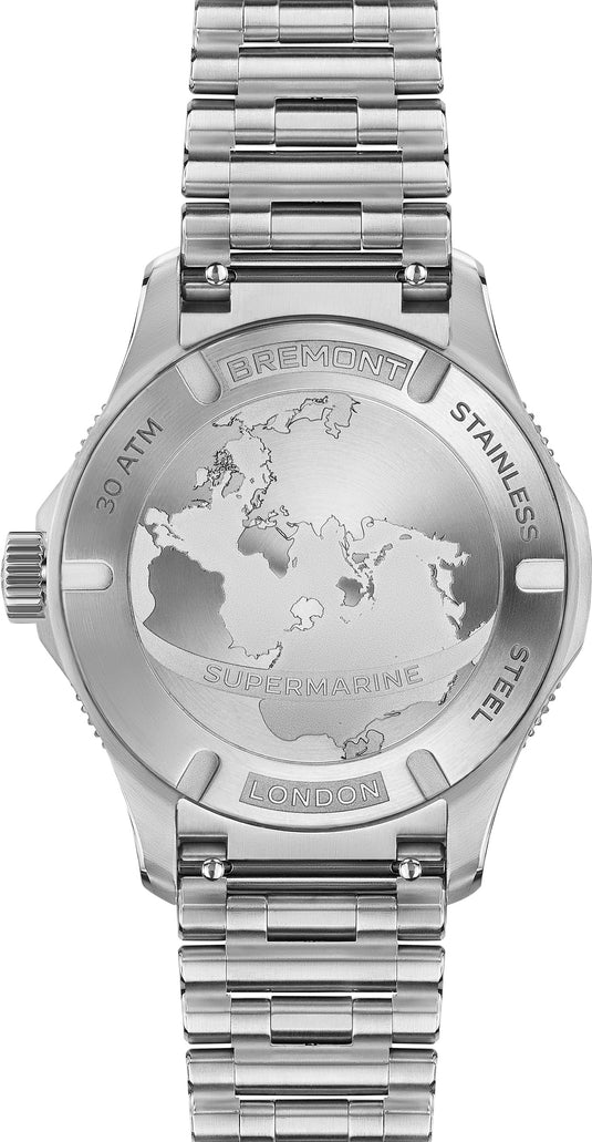 Bremont SM40-GMT-SS-GNBK-B Supermarine 300M GMT 'Tundra' Green