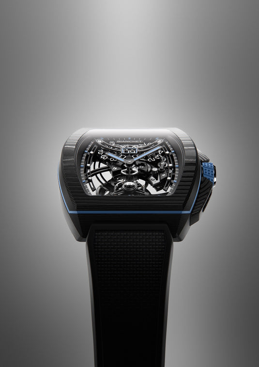 Bianchet Flying Tourbillon Grande Date B 1.618 Carbon Sky Blue CBSBFTGD4