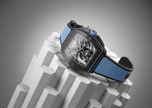 Bianchet Flying Tourbillon Grande Date B 1.618 Carbon Sky Blue CBSBFTGD4