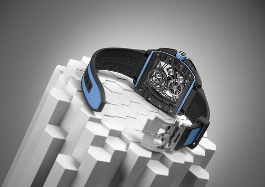 Bianchet Flying Tourbillon Grande Date B 1.618 Carbon Sky Blue CBSBFTGD4