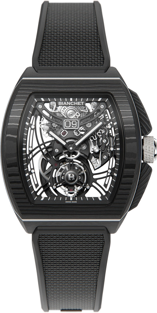 Bianchet Flying Tourbillon Grande Date B 1.618 Carbon White CBWFTGD4
