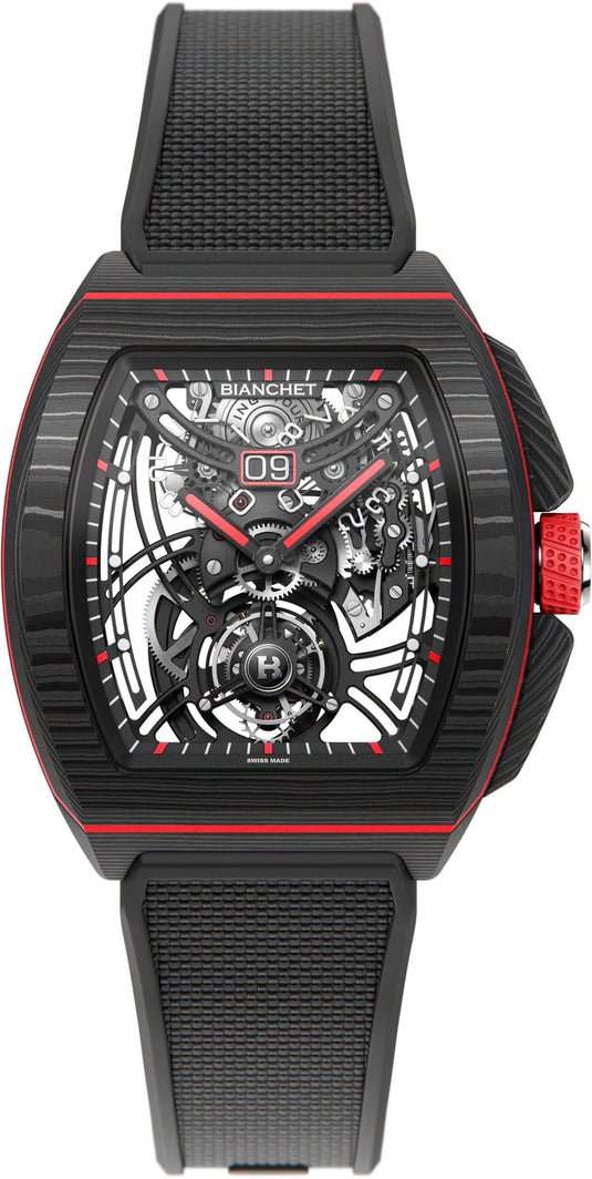 Bianchet Flying Tourbillon Grande Date B 1.618 Carbon Red CBRFTGD4
