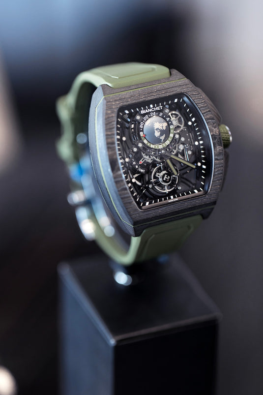 Bianchet Flying Tourbillon Sport GMT B 1.618 Carbon Fern Green CBFGFTSG4