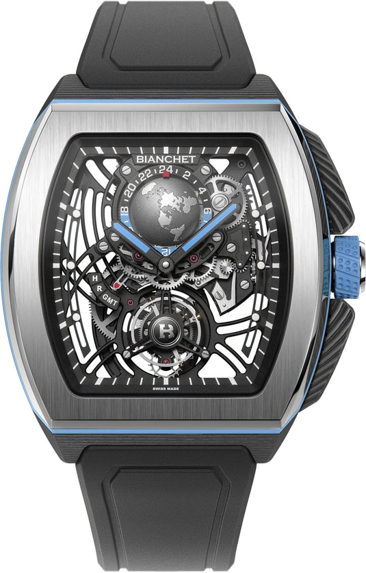 Bianchet Flying Tourbillon Sport GMT B 1.618 Hybrid Sky Blue HBSBFTSG4
