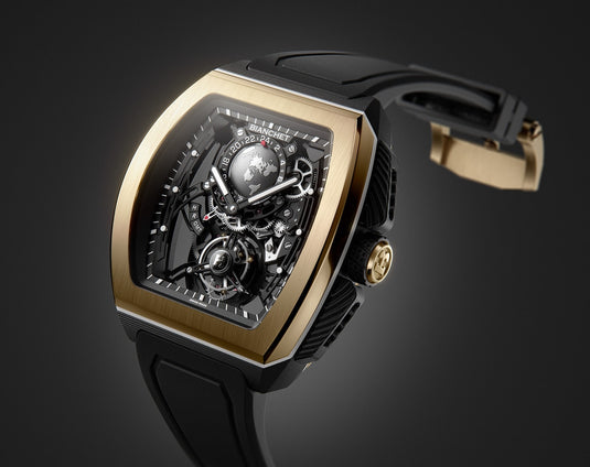 Bianchet Flying Tourbillon Sport GMT B 1.618 Hybrid Gold HBGLFTSG4