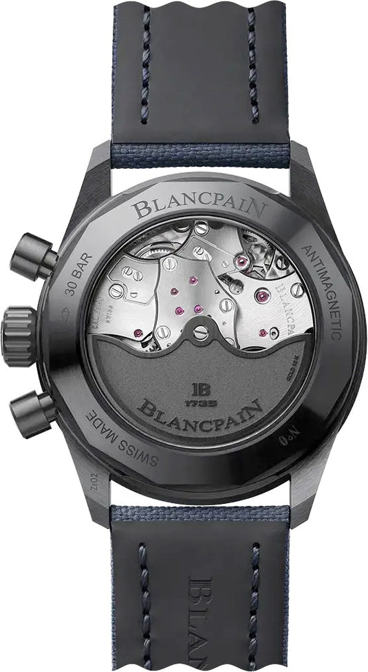 Blancpain 5200 0140 O52A Fifty Fathoms Bathyscaphe Chronographe Flyback Automatic 43.6mm Blue Dial