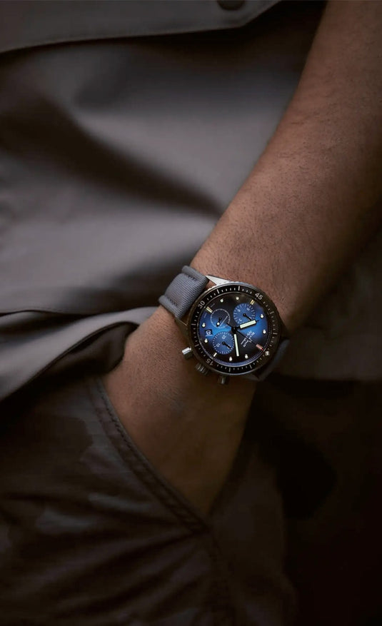 Blancpain 5200 0140 O52A Fifty Fathoms Bathyscaphe Chronographe Flyback Automatic 43.6mm Blue Dial