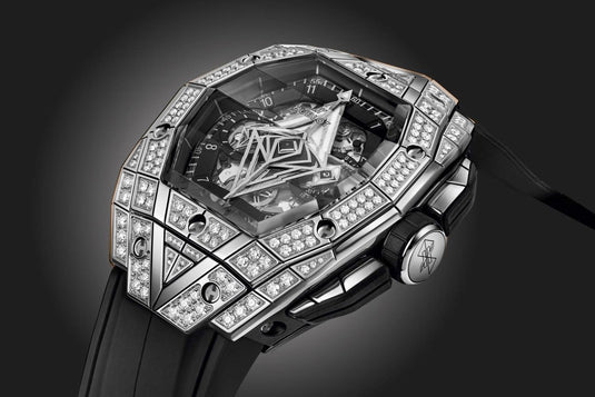 Hublot 648.NX.0107.RX.1604.MXM23 Spirit of Big Bang Sang Bleu Titanium Pavé 42mm