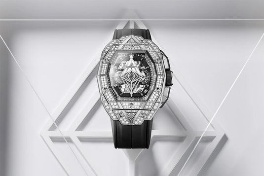 Hublot 648.NX.0107.RX.1604.MXM23 Spirit of Big Bang Sang Bleu Titanium Pavé 42mm