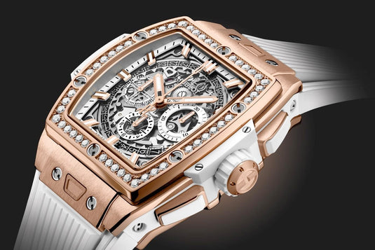Hublot 642.OE.2010.RW.1204 Spirit of Big Bang King Gold White Diamonds 42mm