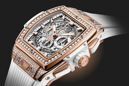 Hublot 642.OE.2010.RW.1604 Spirit of Big Bang King Gold White Pavé 42mm