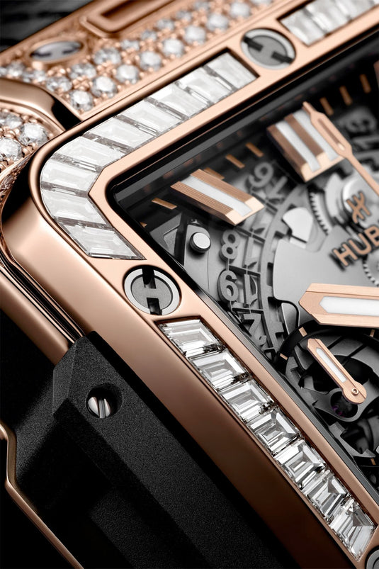 Hublot 821.OX.0180.RX.0904 Square Bang Unico King Gold Jewellery 42mm