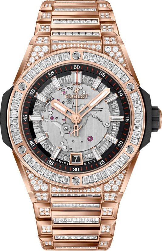 Hublot 456.OX.0180.OX.9804 Integrated Time Only King Gold Jewellery 40mm