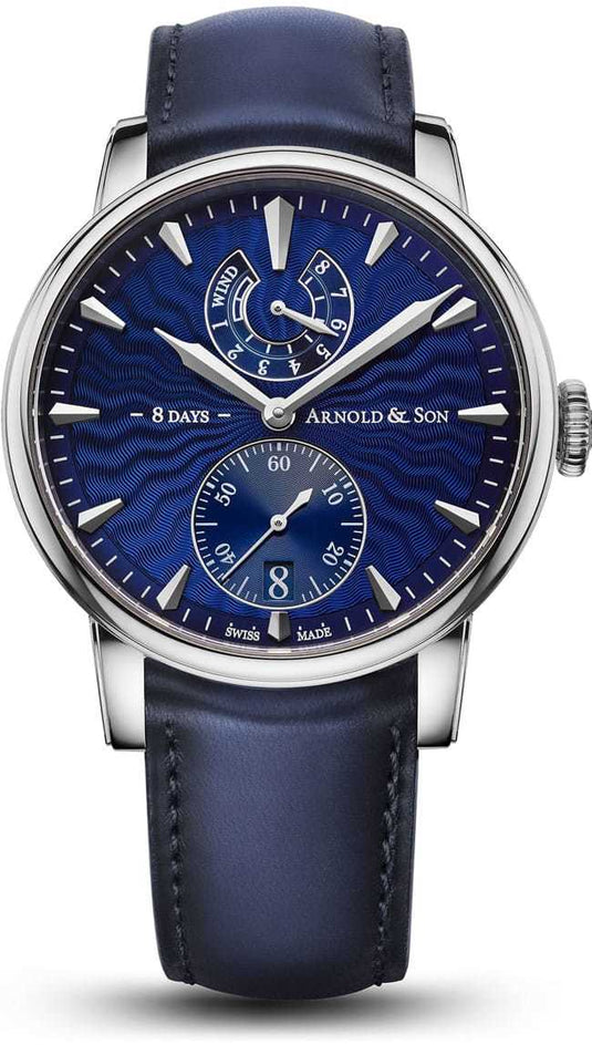 Arnold & Son Eight-Day Royal Navy Blue Dial 1EDAS.U01A.D136S