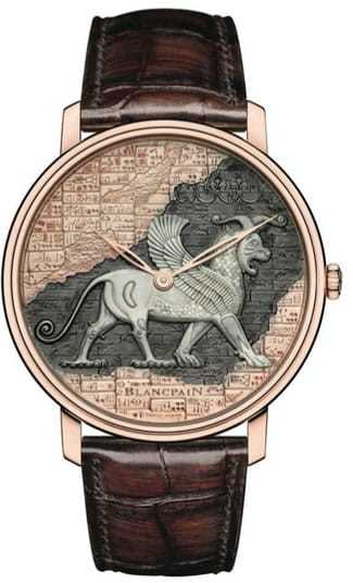 Blancpain Villeret Gold-Damascened Shakudo dial 6615 3616 55B