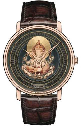 Blancpain Villeret Gold-Damascened Shakudo dial 6615 3616 55B