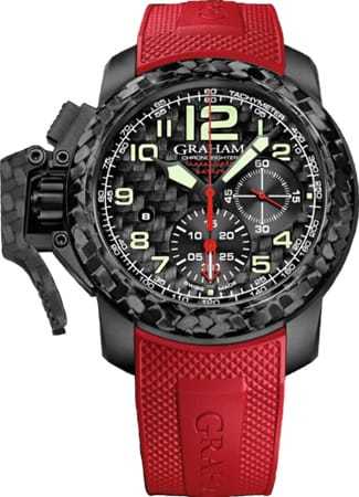 Graham Chronofighter Oversize Superlight Carbon 2CCBK.B11A