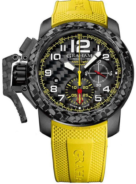 Graham Chronofighter Oversize Superlight Carbon 2CCBK.B15A