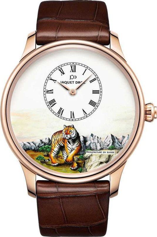 Jaquet Droz Petite Heure Minute Tiger J005033297