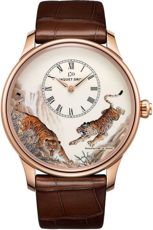 Jaquet Droz Petite Heure Minute Tigres J005033222