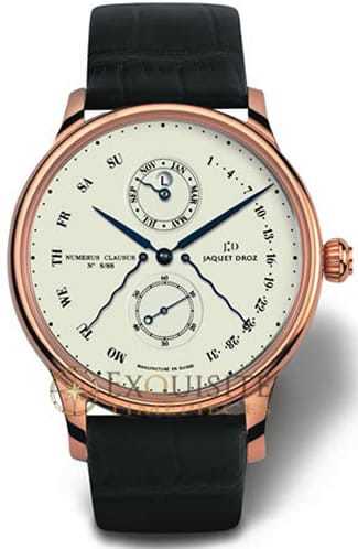 Jaquet Droz La Chaux-de-Fonds 1738 Quantieme Perpetuel Email J008333201