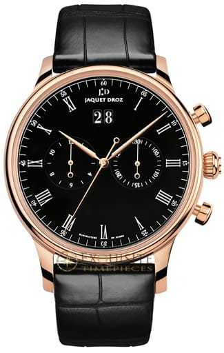 Jaquet Droz Chrono Grande Date Black Enamel J024033201