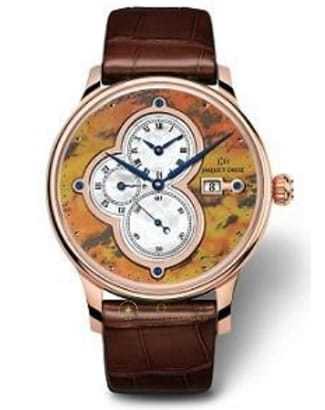 Jaquet Droz The Time Zones Tiger Tail Jasper J015133296