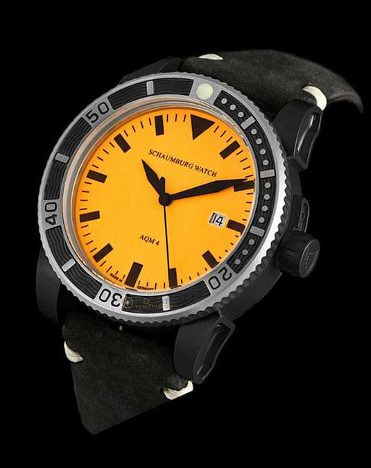 Schaumburg Watch AQM 4 Orange PVD