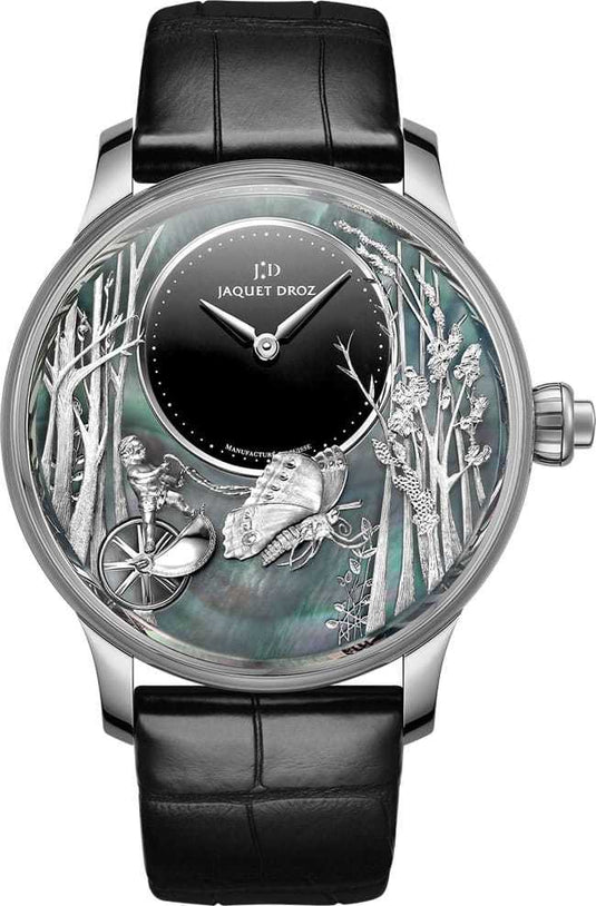 Jaquet Droz Loving Butterfly Automaton White Gold