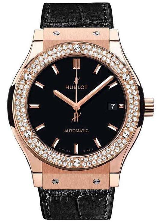 Hublot Classic Fusion King Gold Diamonds 42mm