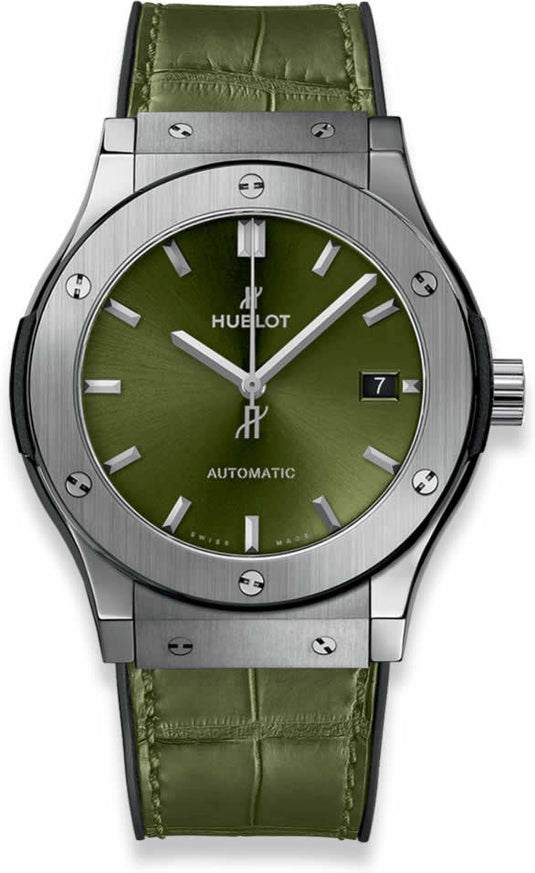 Hublot Classic Fusion Titanium Green 45mm 511.NX.8970.LR