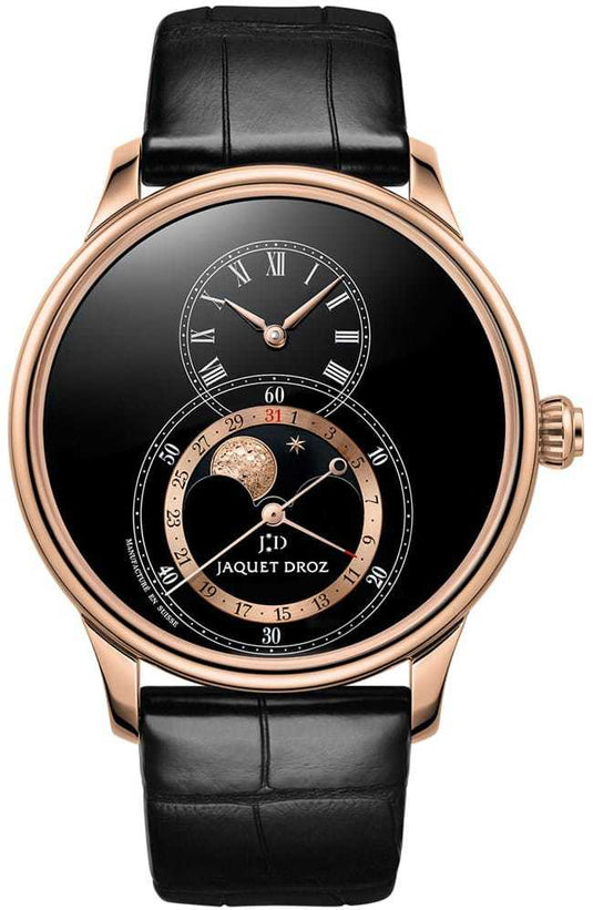 Jaquet Droz Grande Seconde Moon Black Enamel