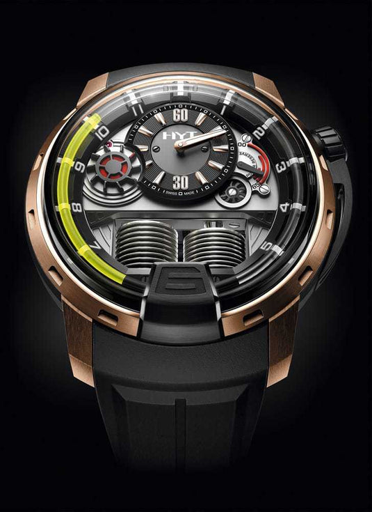 HYT H1 Black DLC & Pink Gold